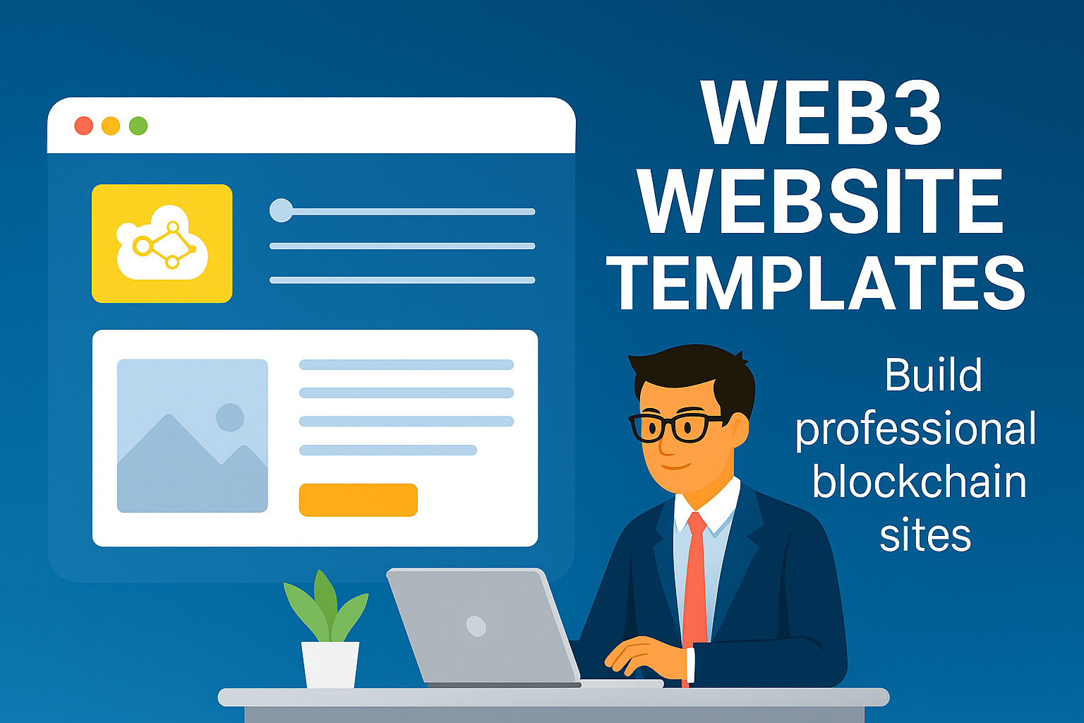 Web3 Website Template: Premium UI Kit for DApps & Startups