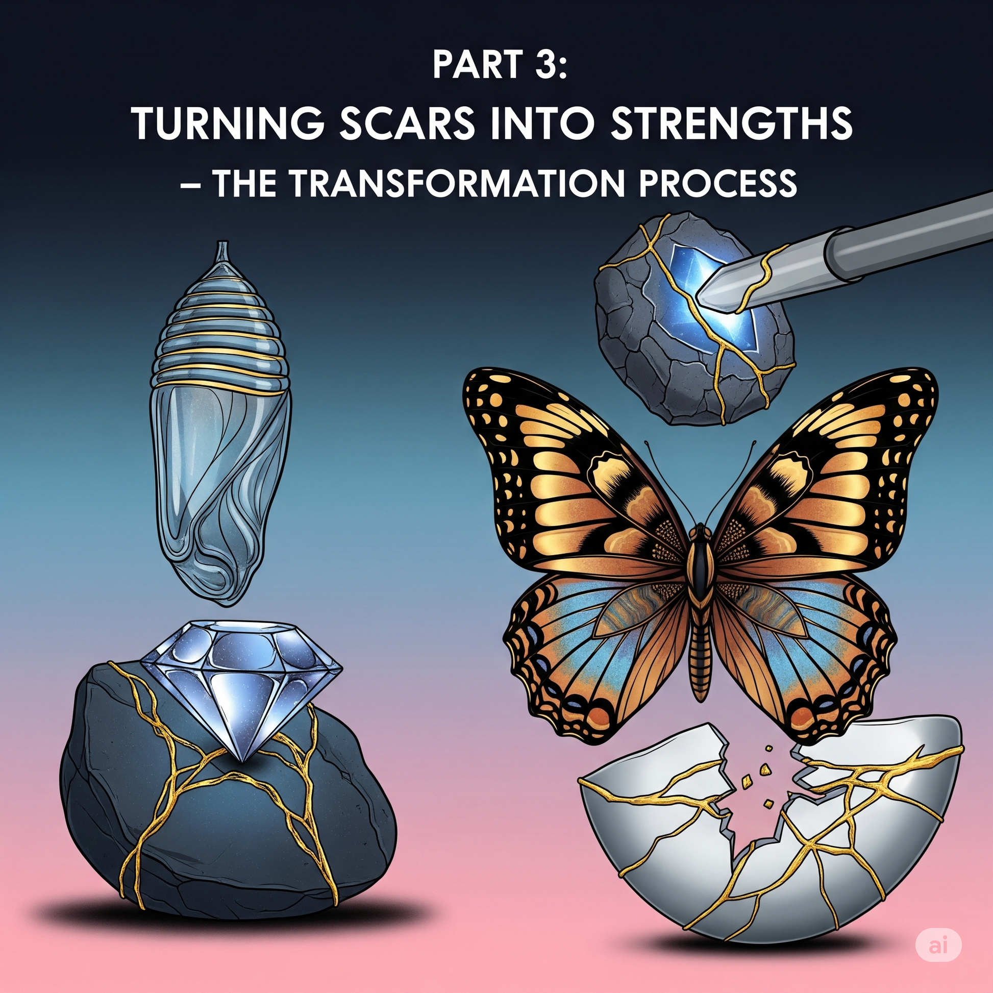 Part 3: Turning Scars into Strengths – The Transformation Process (Scars of Success: Turning Business Failures into Golden Opportunities)