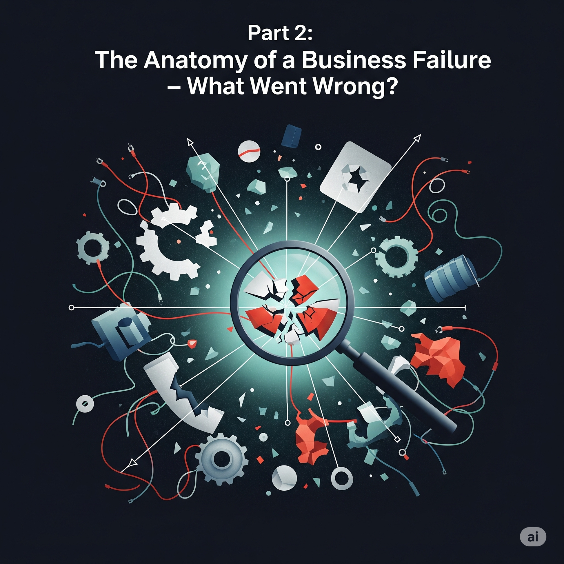 Part 2: The Anatomy of a Business Failure – What Went Wrong? (Scars of Success: Turning Business Failures into Golden Opportunities)